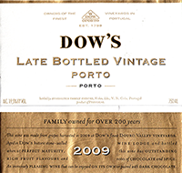 Dow’s Late Bottled Vintage Porto