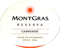 Montgras Carmenère Reserva