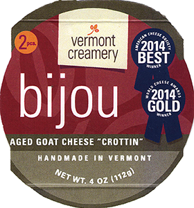 Vermont Creamery Bijou cheese
