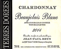 Jean-Paul Brun Terres Dorées Beaujolais Blanc