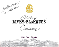 Limoux ‘Mauzac Blanc’ Château Rives Blanques