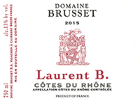 Domaine Brusset ‘Laurent B.’ Côtes du Rhône