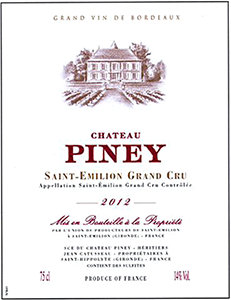 Chateau Piney Saint-Emilion Grand Cru