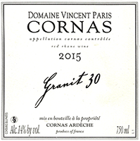 Domaine Vincent Paris Granit 30 Cornas