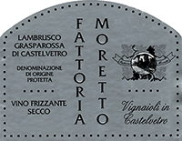 Fattoria Moretto Lambrusco Grasparossa di Castelvetro