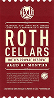 Roth’s Private Reserve cheese