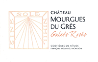 Château Mourgues du Grès Costières de Nîmes Galets Rosés