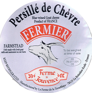 Jouvence Persillé de Chèvre cheese