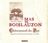 Mas de Boislauzon Châteauneuf-du-Pape