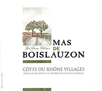 Mas de Boislauzon Côtes du Rhône Villages