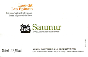 Cave de Saumur Les Epinats Saumur Blanc