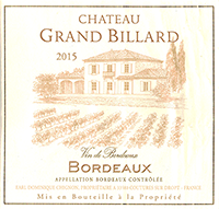Chateau Grand Billard Bordeaux Rouge