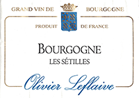 Olivier Leflaive Bourgogne Blanc Les Sétilles