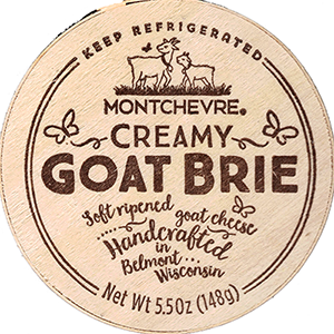 Montchevre Goat Brie cheese