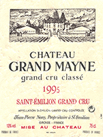 Chateau Grand Mayne Saint-Emilion Grand Cru