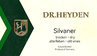 Dr. Heyden Silvaner Trocken