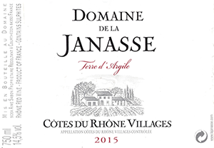 Domaine de la Janasse Terre d’Argile Côtes du Rhône Villages