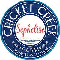 Cricket Creek Farm Sophelise cheese