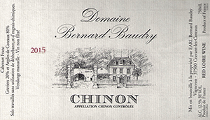 Domaine Bernard Baudry Chinon Domaine