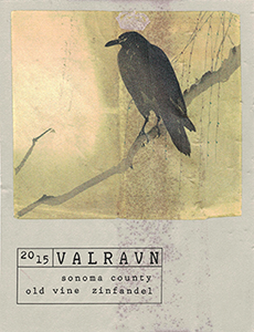 Valravn Old Vine Sonoma County Zinfandel