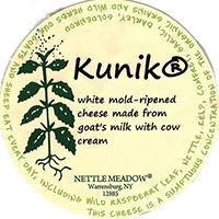 Nettle Meadow Farm Kunik goat cheese