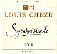Louis Cheze Northern Rhone/Ardèche Syrah