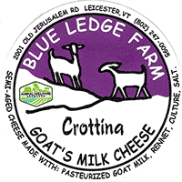 Blue Ledge Farm Crottina cheese