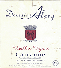 Domaine Alary Cairanne Vieilles Vignes