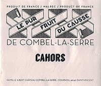 Combel-La-Serre Cahors Le Pur Fruit du Causse