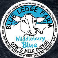 Blue Ledge Middlebury Blue cheese