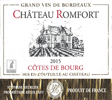 Château Romfort Côtes de Bourg