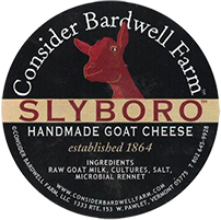 Consider Bardwell Slyboro Farm goat cheese