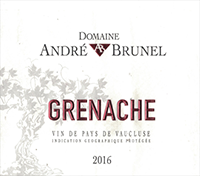 André Brunel Vaucluse Grenache