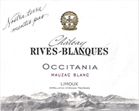 Château Rives-Blanques Limoux Blanc Occitania