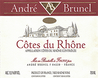 André Brunel Côtes du Rhône