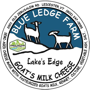Blue Ledge Farm Lake’s Edge goat cheese