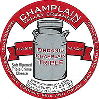 Champlain Valley Creamery Triple Cream cheese