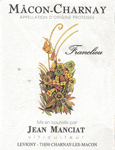 Jean Manciat Mâcon Charnay Franclieu