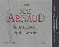 Côtes du Rhône Mas Arnaud