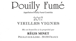 Régis Minet Pouilly-Fumé Vieilles Vignes