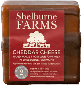 Shelburne Farms Two Year Cheddar cheese