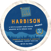 Jasper Hill Harbison Mini cheese