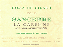 Domaine Girard Sancerre La Garenne