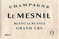 Le Mesnil Champagne Brut Blanc de Blancs Grand Cru