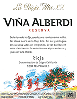 La Rioja Alta Viña Alberdi Rioja Reserva