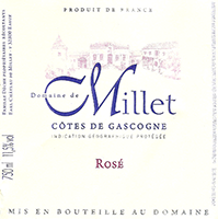 Domaine de Millet Côtes de Gascogne Rosé