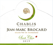 Jean-Marc Brocard Chablis Sainte Claire