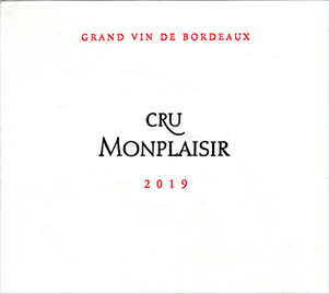 Cru Monplaisir Bordeaux Supérieur