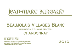Jean-Marc Burgaud Beaujolais Villages Blanc