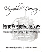 Vignoble Dauny Vin de Pays du Val de Loire Rouge